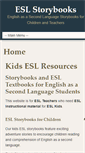 Mobile Screenshot of esl-storybooks.com